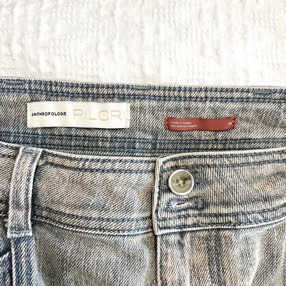 Anthropologie Pilcro Ultra High-Rise Seamed Straight Jeans Size 28 - Picture 3 of 7